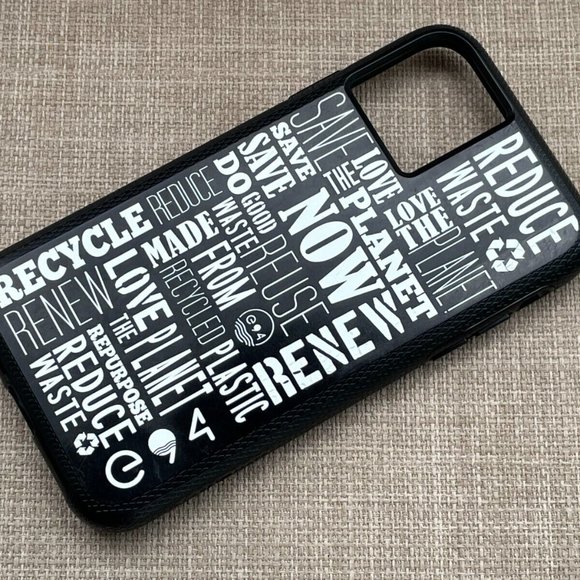 ECO94 iPhone Case iPhone 11 Black and white Authentic REDUCE WASTE - Picture 4 of 11